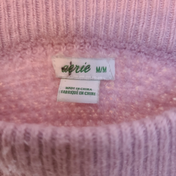 Aerie pink knitted sweater - Picture 2 of 3